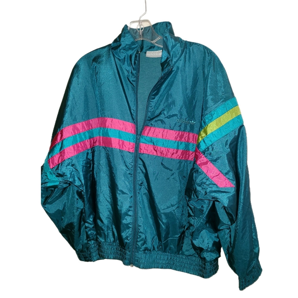 Men's Vintage Adidas Windbreaker jacket and Pants set Size Large
